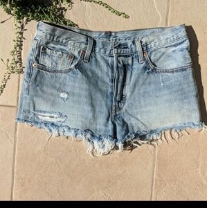 Levi's denim shorts